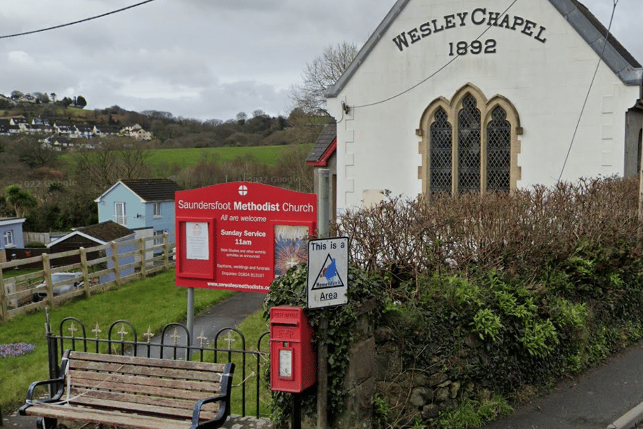 Saundersfoot Methodist Church Good Friday, Easter and